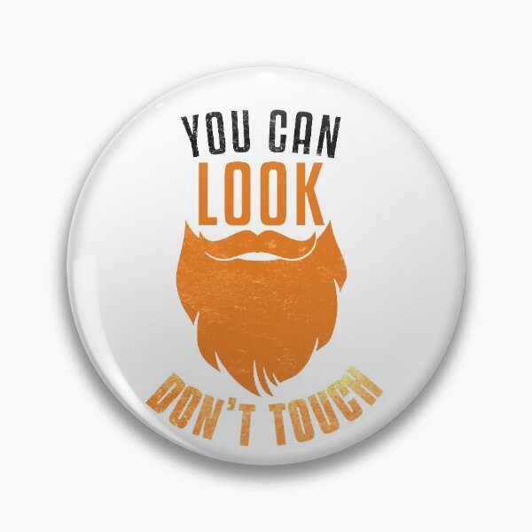 Item preview, You Can Look Don't Touch Redhead Ginger Beard For Him Red Ginger Celtic  designed and sold by StaticTee.