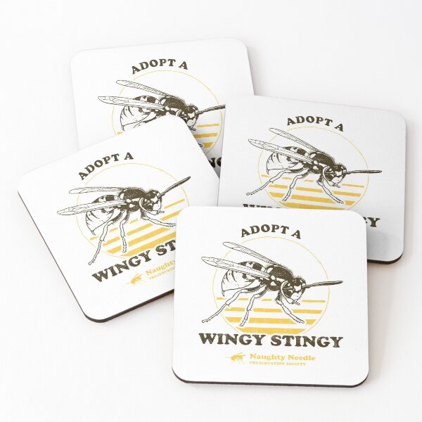 Artikelvorschau, Adoptiere eine mächtige Wingy Stingy - Naughty Needle Preservation Society entworfen und verkauft von Yipptee Shirts.