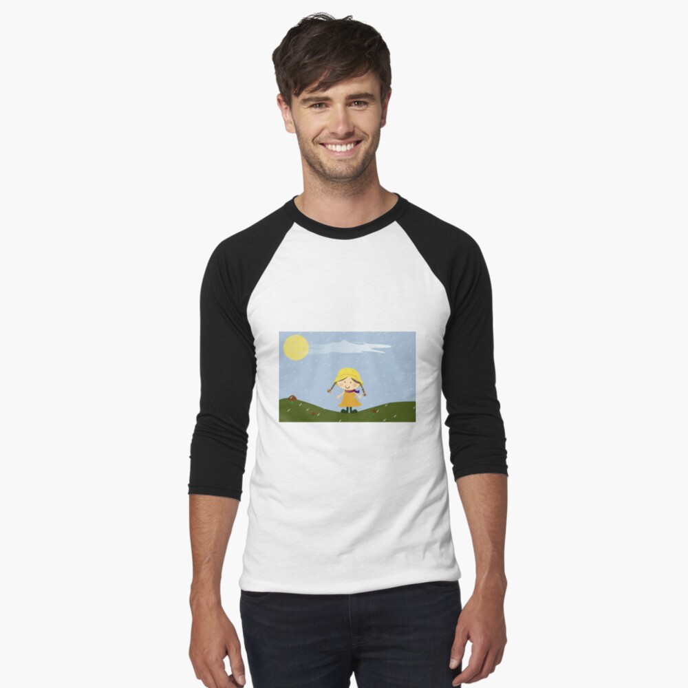 Item preview, Baseball ¾ Sleeve T-Shirt designed and sold by tannie.