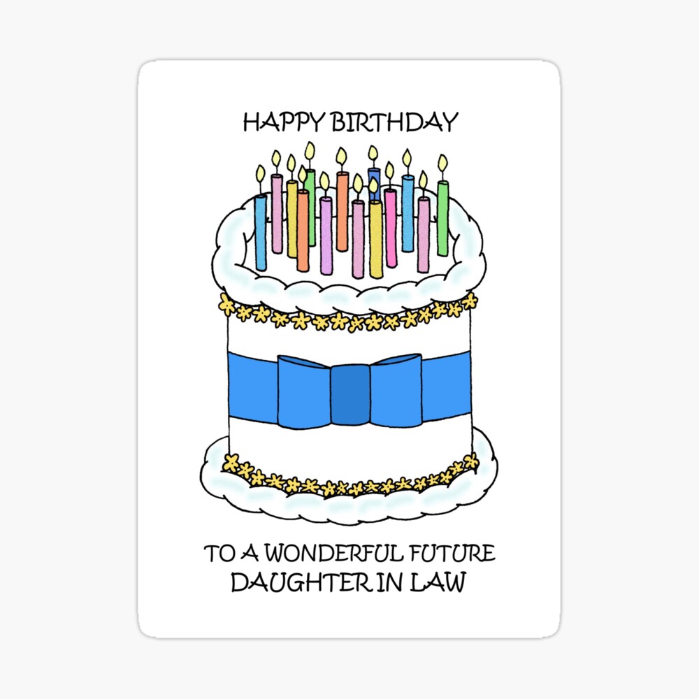 Tarjetas de felicitación for Sale con la obra «Feliz cumpleaños a la futura  nuera» de KateTaylor | Redbubble