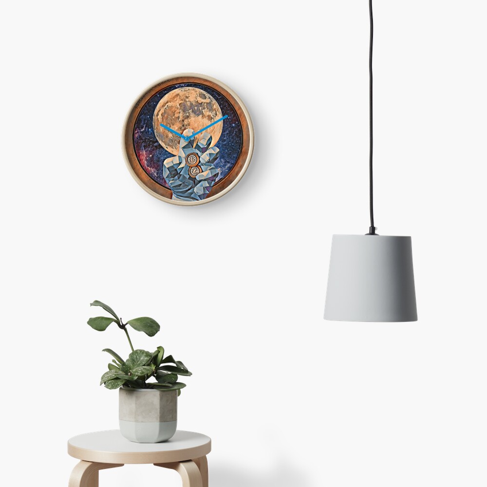 Item preview, Clock designed and sold by MoonArtBear.