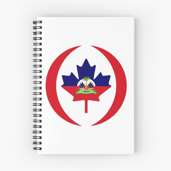 Item preview, Haitian Canadian Multinational Patriot Flag Series designed and sold by Carbon-Fibre Media.