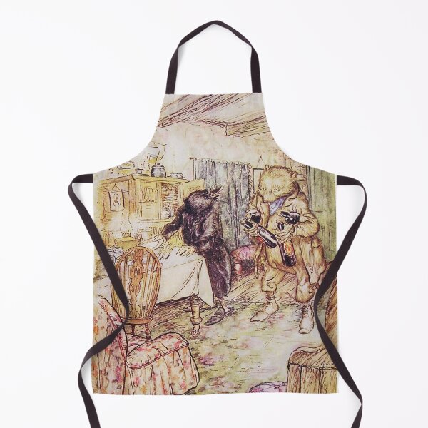 Item preview, Ratty and Mole Wind in the Willows illustration - Arthur Rackham designed and sold by Vintage Designs +.