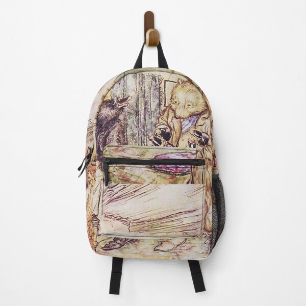 Item preview, Ratty and Mole Wind in the Willows illustration - Arthur Rackham designed and sold by Vintage Designs +.