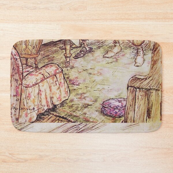 Item preview, Ratty and Mole Wind in the Willows illustration - Arthur Rackham designed and sold by Vintage Designs +.