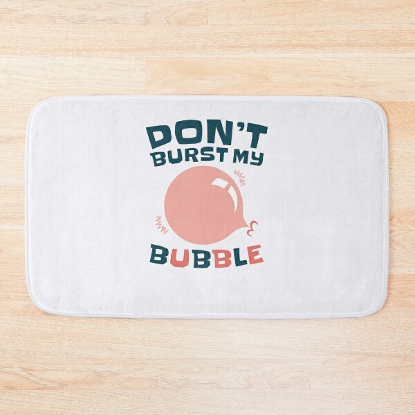 Burst of Bubbles Bath Mat