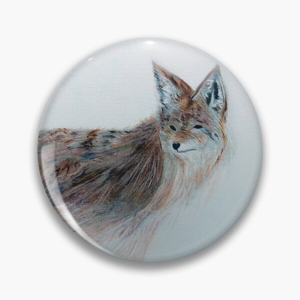 Aperçu de l'œuvre Coyote dans la neige créée et vendue par JTYCreative.