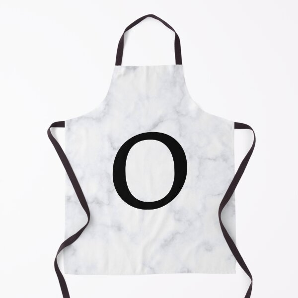 Item preview, Letter O Initial White and Gray Marble Background designed and sold by Shir-designs.