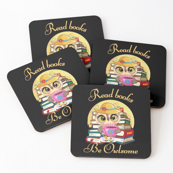 Item preview, Read books, be owlsome designed and sold by Eva-Success.