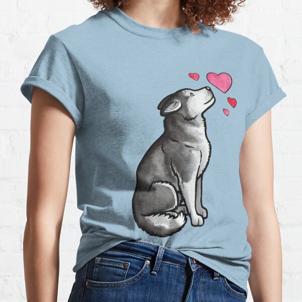Siberian Husky love Classic T-Shirt