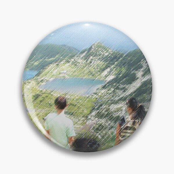Item preview, Broad Panoramic View Of Seven Rila Lakes designed and sold by LuckyKermit.