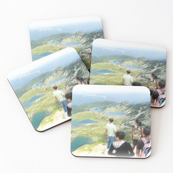 Item preview, Broad Panoramic View Of Seven Rila Lakes designed and sold by LuckyKermit.
