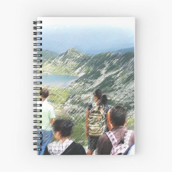 Item preview, Broad Panoramic View Of Seven Rila Lakes designed and sold by LuckyKermit.