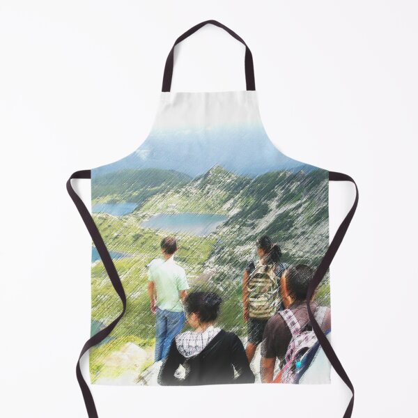 Item preview, Broad Panoramic View Of Seven Rila Lakes designed and sold by LuckyKermit.