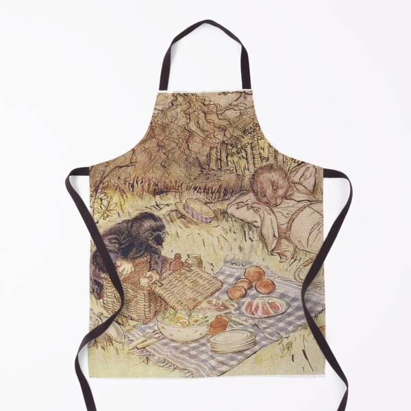 Item preview, Ratty and Mole on a picnic Wind in the Willows illustration - Arthur Rackham designed and sold by Vintage Designs +.
