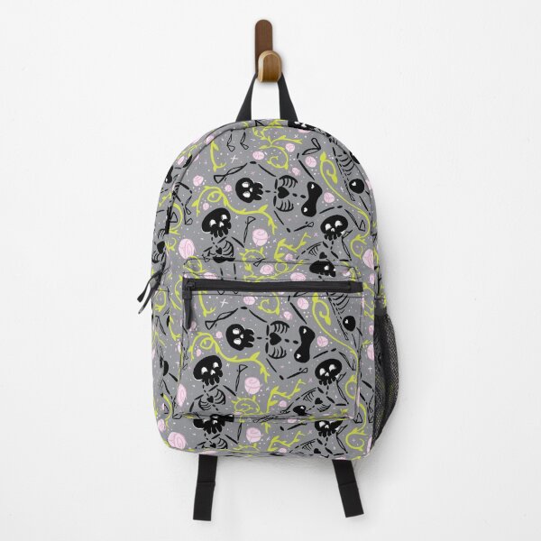 Item preview, Skeletons in Spring - grey - black designed and sold by BrandNameNerd.