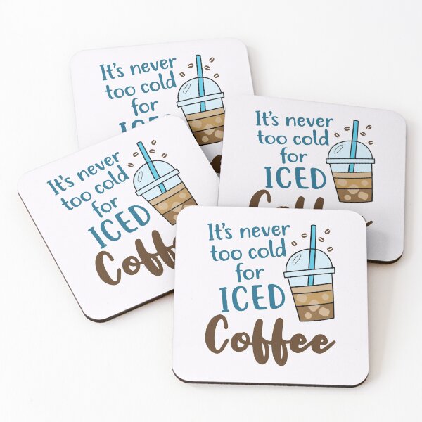 Artikelvorschau, Es ist nie zu kalt für Eiskaffee Niedlicher Cold Brew Lover entworfen und verkauft von jaygo.