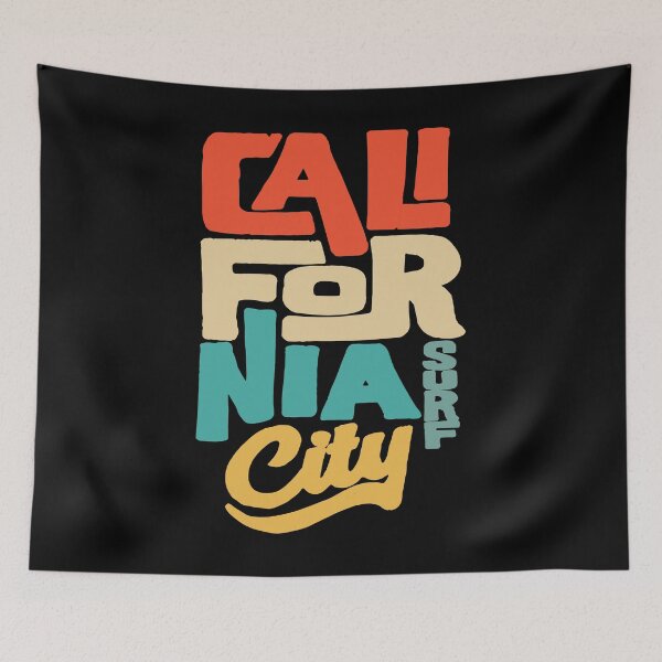 Item preview, California city surf designed and sold by Timegraf.