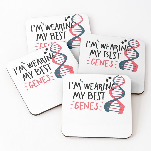 Item preview, Im Wearing my best Genes. Chemistry,  Elements Science Nerdy Sarcastic Pun  designed and sold by StaticTee.