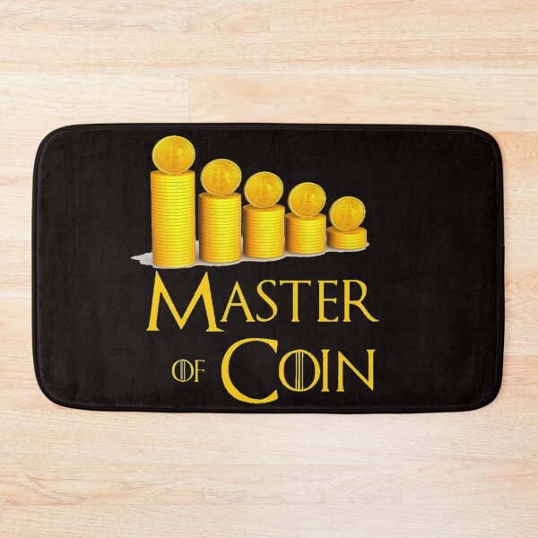 Item preview, Master of Coin Bitcoin Funny designed and sold by WearWolfDesigns.