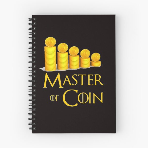 Item preview, Master of Coin Bitcoin Funny designed and sold by WearWolfDesigns.
