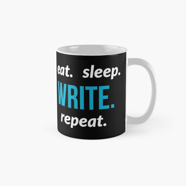 Item preview, Eat Sleep Write Repeat Gift For Journalist designed and sold by AwesomeWorld1.