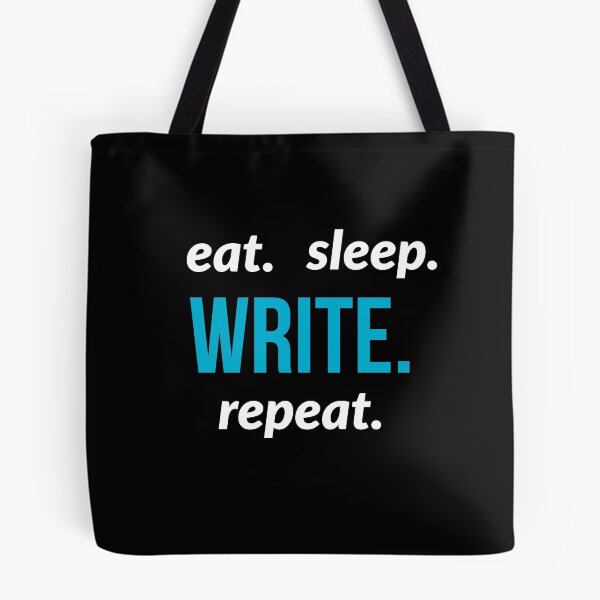 Item preview, Eat Sleep Write Repeat Gift For Journalist designed and sold by AwesomeWorld1.