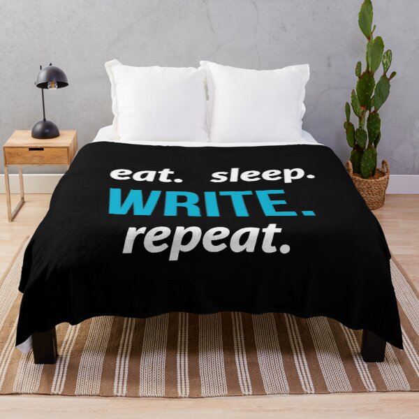 Item preview, Eat Sleep Write Repeat Gift For Journalist designed and sold by AwesomeWorld1.