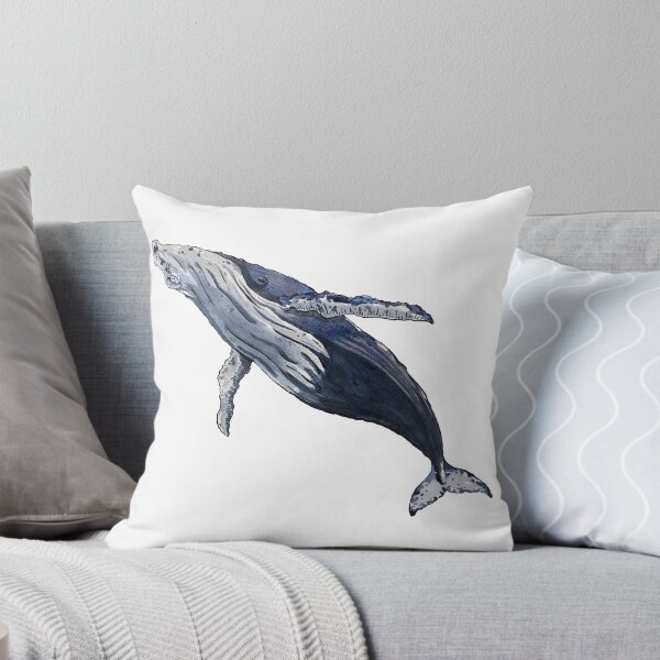 Item preview, Humpback Whale Watercolor designed and sold by KalilArt.