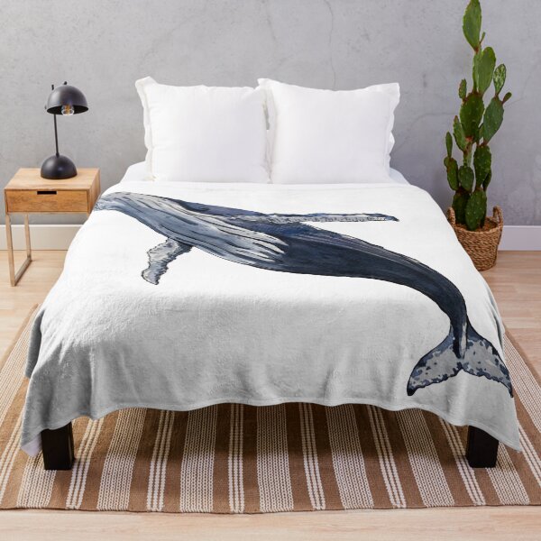 Item preview, Humpback Whale Watercolor designed and sold by KalilArt.