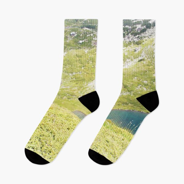 Item preview, Panoramic View Of Three Mountain Lakes designed and sold by LuckyKermit.