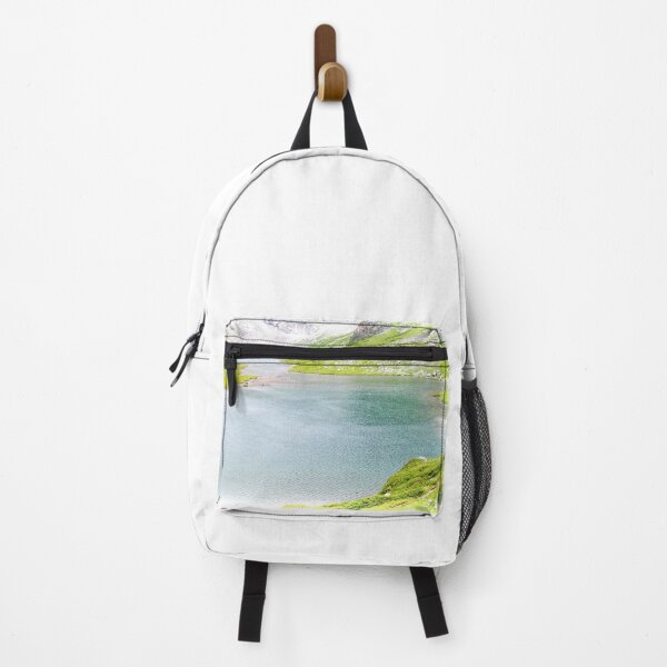 Item preview, Bright Colorful Photo Of A Mountain Lake designed and sold by LuckyKermit.