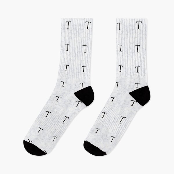 Item preview, Letter T Initial White and Gray Marble Background designed and sold by Shir-designs.