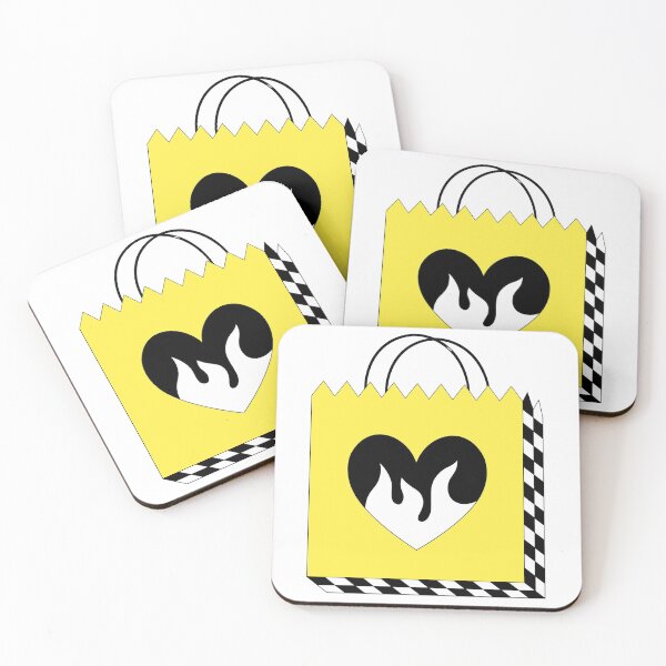 Item preview, Heart fire shopping bag designed and sold by subconfusion.
