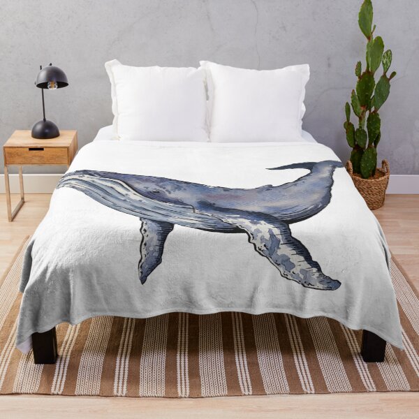 Item preview, Humpback Whale Watercolor designed and sold by KalilArt.