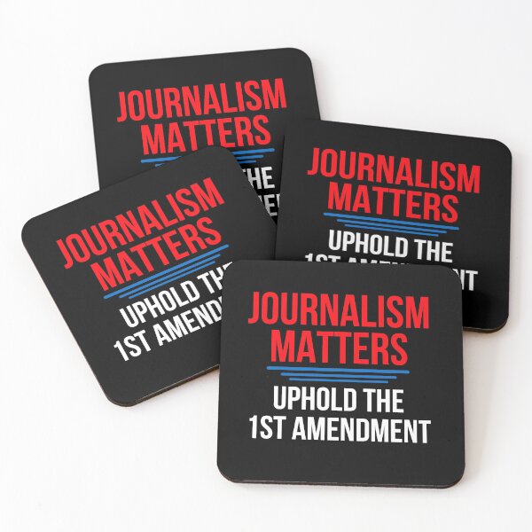 Item preview, Journalism Matters Uphold The First Amendment designed and sold by AwesomeWorld1.