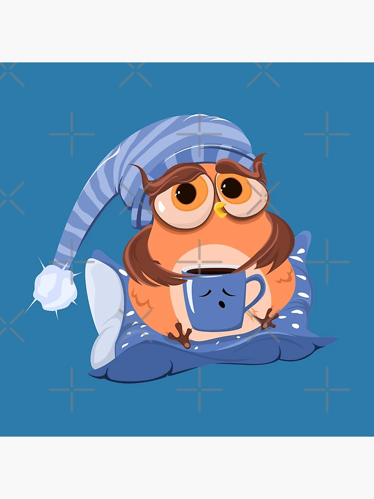 Thumbnail 4 of 4, Clock, Coffee Owl designed and sold by Rixonius.