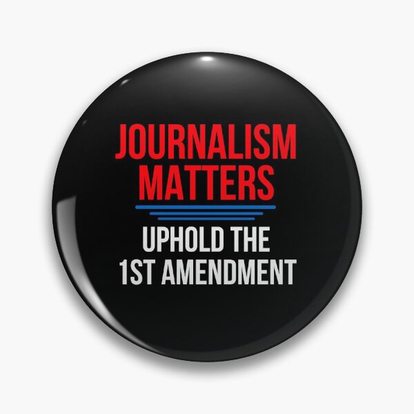 Item preview, Journalism Matters Uphold The First Amendment designed and sold by AwesomeWorld1.