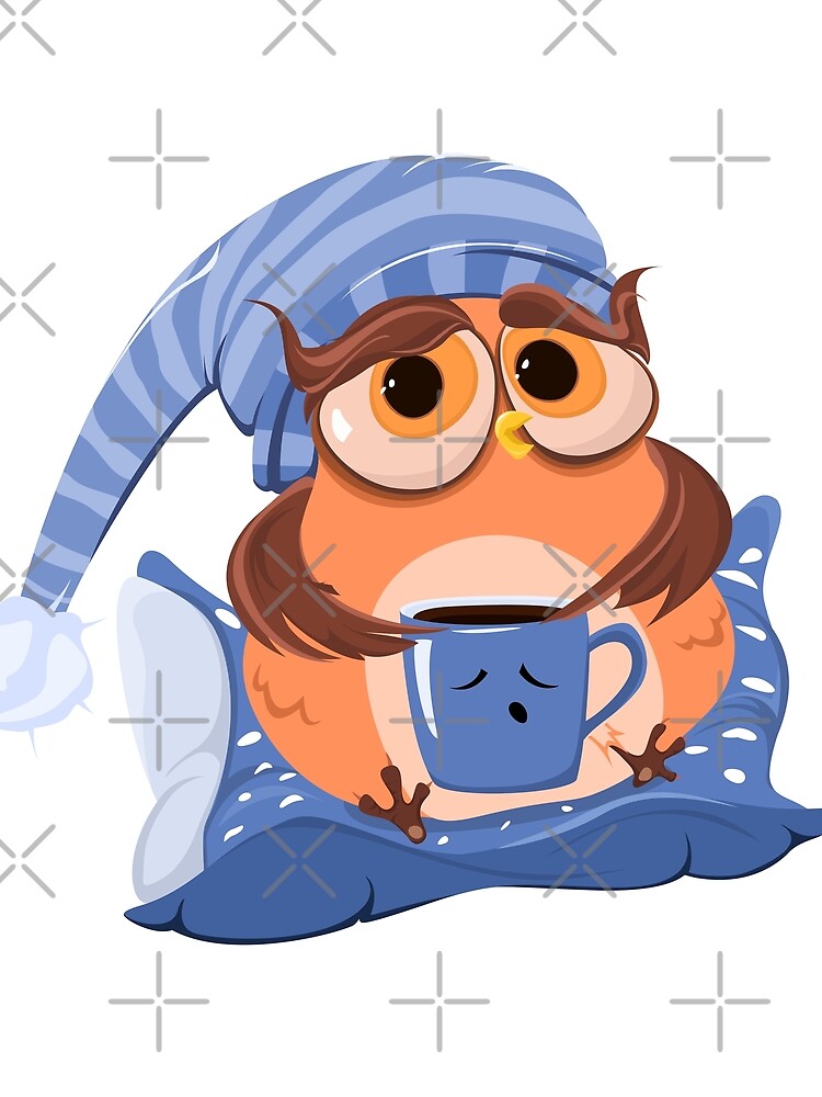Thumbnail 3 of 3, Scarf, Coffee Owl designed and sold by Rixonius.