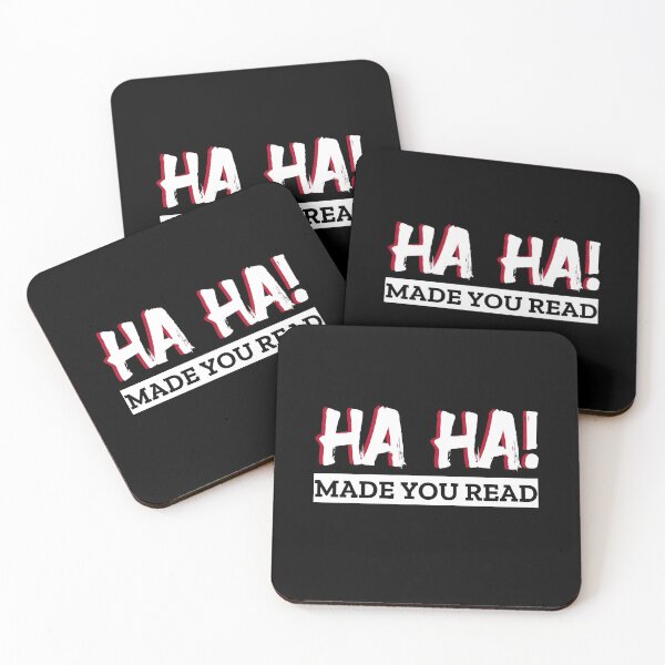 Item preview, Ha Ha Made You Read - Funny Reading Quote designed and sold by molamode.
