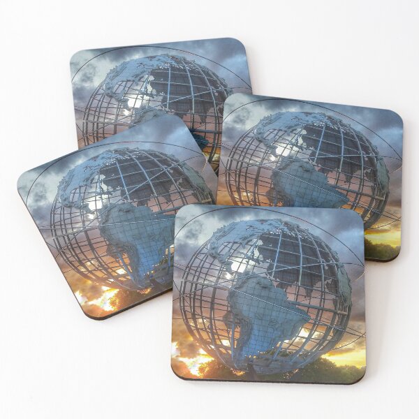 Item preview, Unisphere and sunset designed and sold by michael6076.