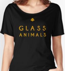Glastiere Gelb Baggyfit T-Shirt