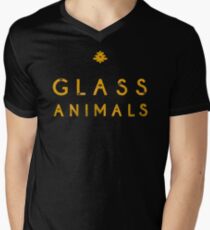 Glass Animals Yellow Men's V-Neck T-Shirt