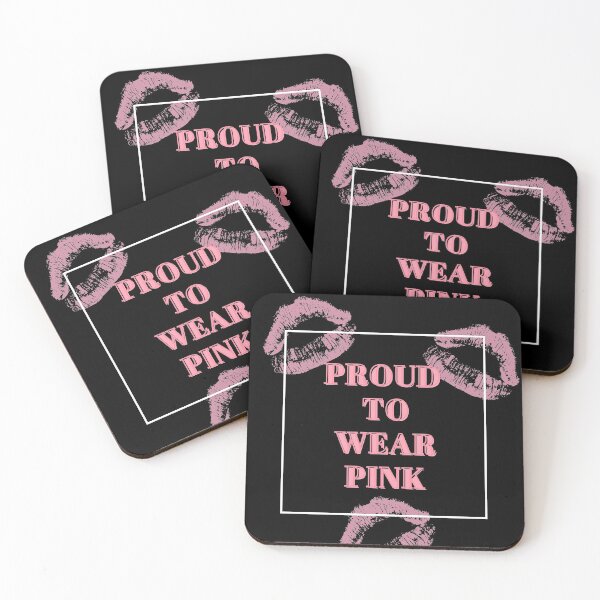 Item preview, Pink kisses, proud to wear pink designed and sold by Oelaryf.