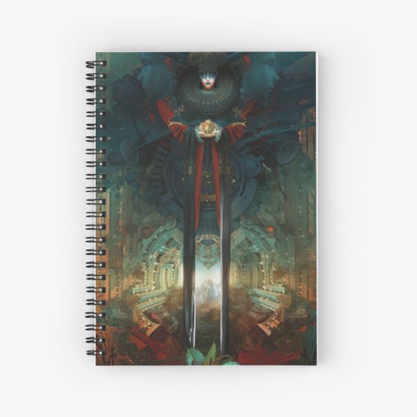 Into the Unknown Spiral Notebook