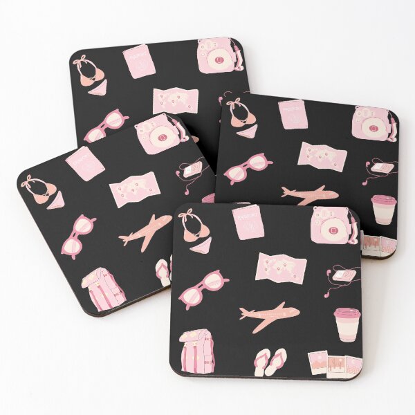 Item preview, PINK AESTHETIC TRAVEL STICKER PACK designed and sold by Happy  Soul Store.