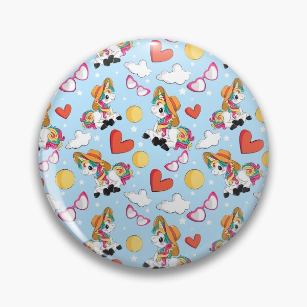 Item preview, Beautiful Unicorn Girl Summer Hat Pattern designed and sold by SSK Designs.