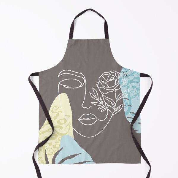 Item preview, Line art flower girl - Blueberry & Banana designed and sold by TheOpulent.