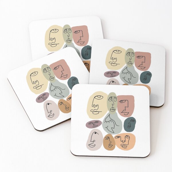 Item preview, Abstract Faces Design designed and sold by darcycato.