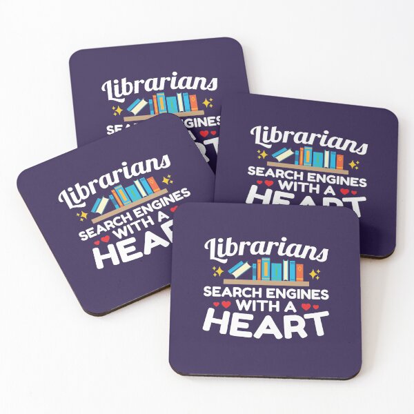 Item preview, Librarians Search Engines with a Heart designed and sold by jaygo.